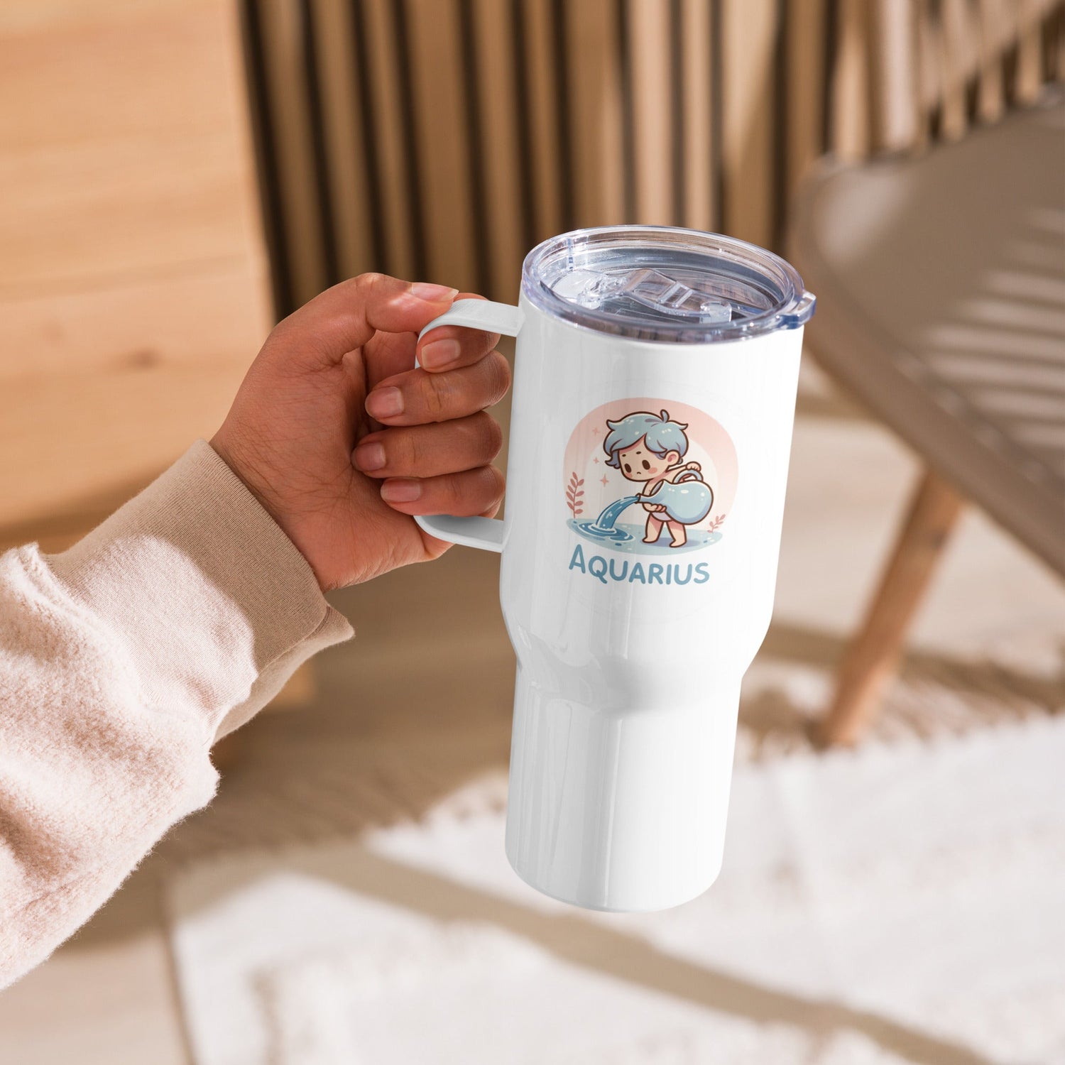 zodiac sign travel mugs and tumblers