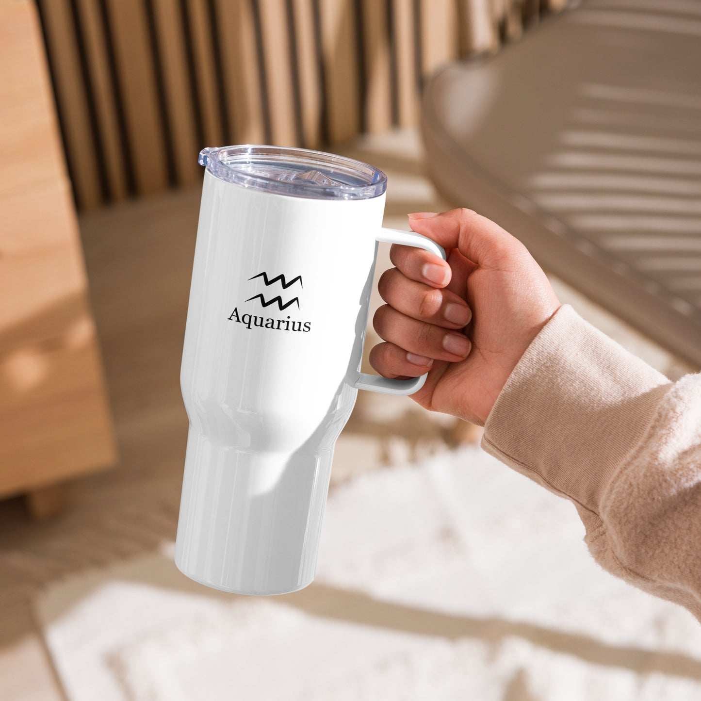 Aquarius Zodiac Sign Tumbler
