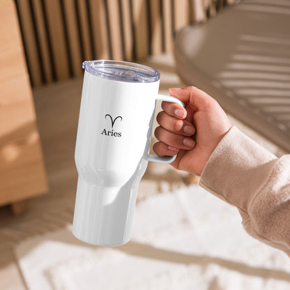 Aries Zodiac Sign Tumbler
