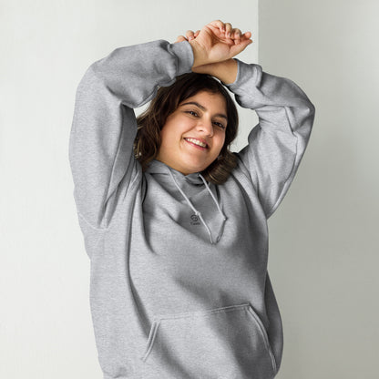 Grey Cancer zodiac sign hoodie crab pattern
