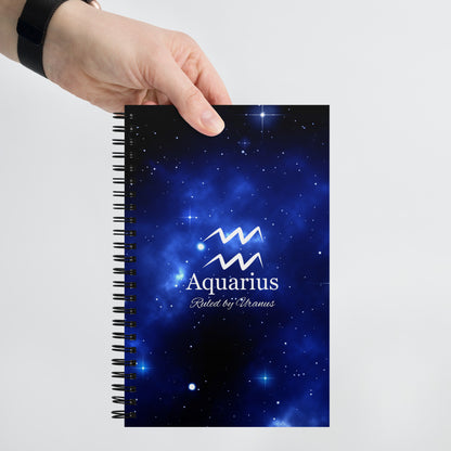 Zodiac Sign Astrology Notebook Blue Print
