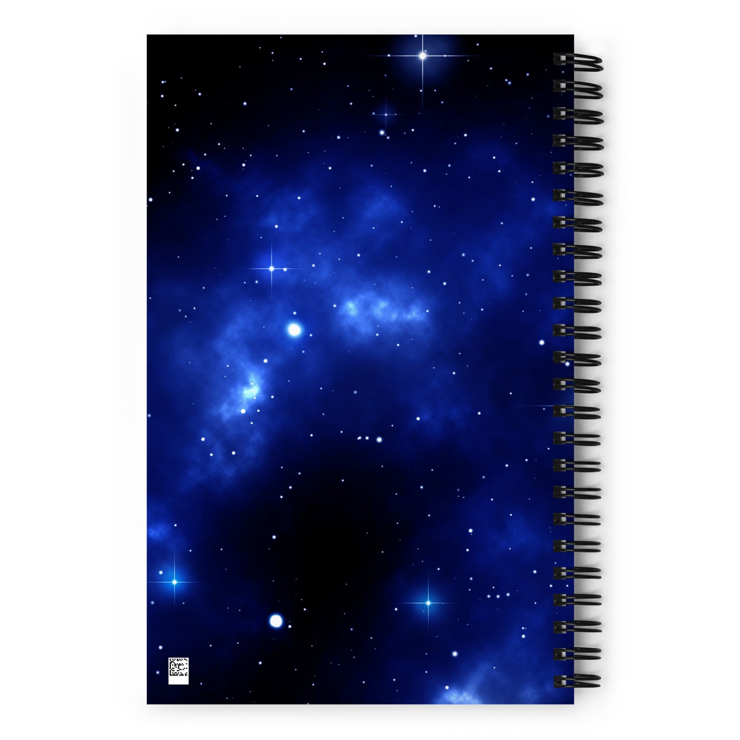 Zodiac Sign Themed Spiral Notebook Blue
