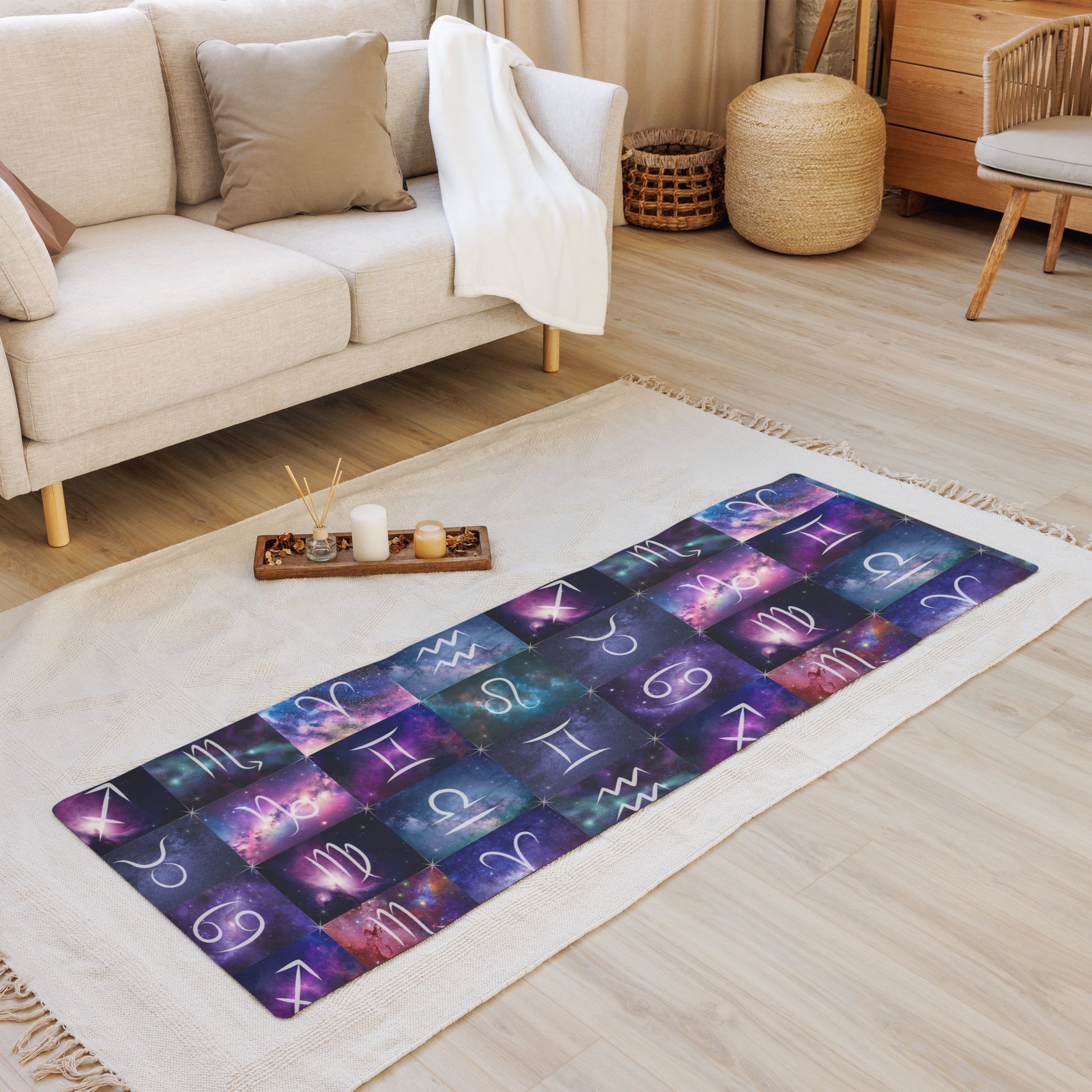 Zodiac Sign Yoga Mat 