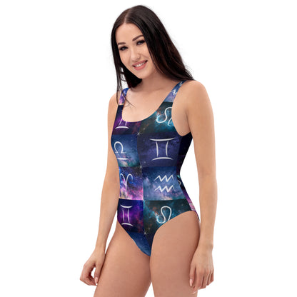 Zodiac Sign Swimsuit One Piece Design 